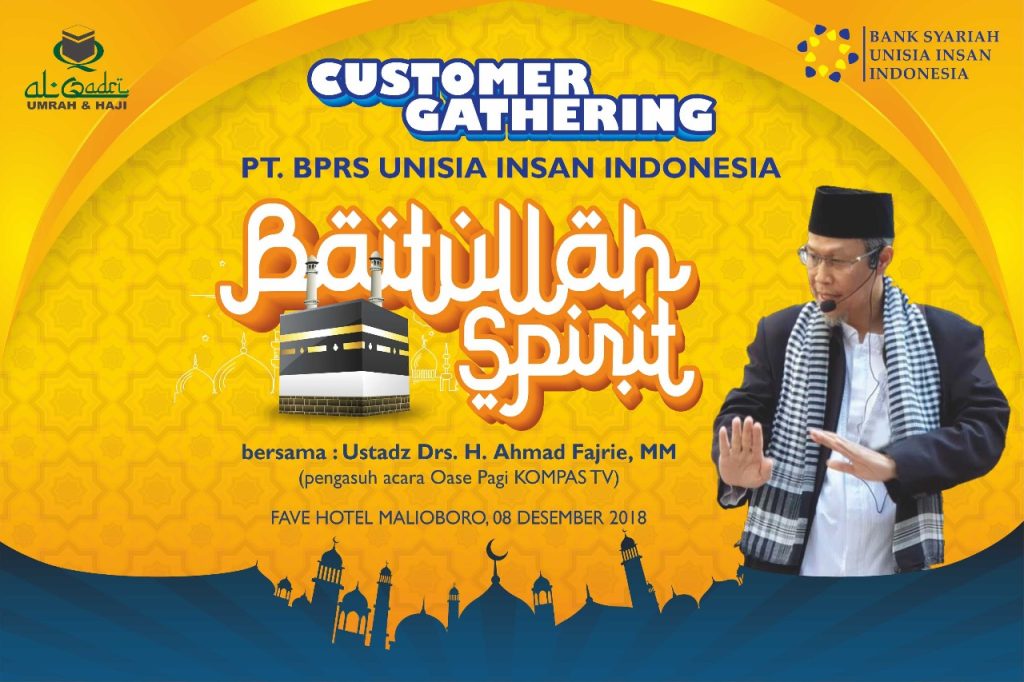 Customer Gathering PT BPRS UNISIA INSAN INDONESIA
