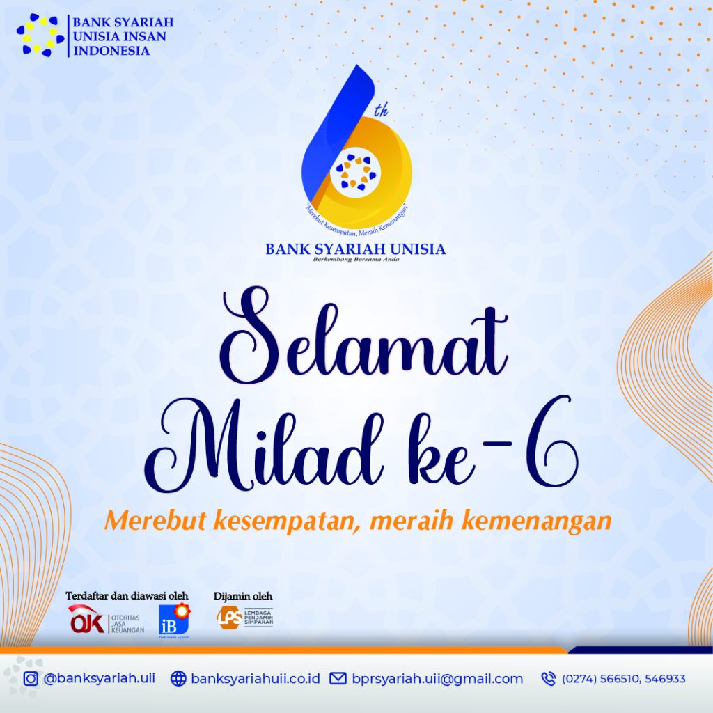 MILAD KEENAM BPRS UNISIA INSAN INDONESIA